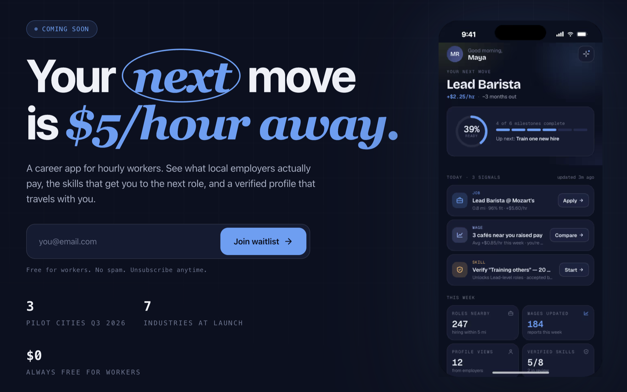 NextShift screenshot